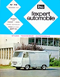 Boek: [72] Peugeot J7 - essence et Diesel