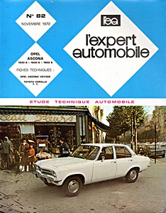 Livre : Opel Ascona 1200 S, 1600 S et 1900 S (depuis 1970) - L'Expert Automobile