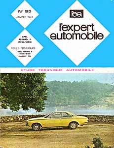 Boek: Opel Rekord II - 1700 et 1900 - L'Expert Automobile