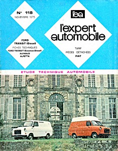 Livre : Ford Transit Diesel 2.4 D (depuis 1971) - L'Expert Automobile