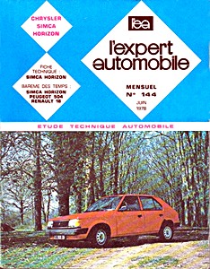 Livre : [144] Chrysler Simca Horizon (1978->)