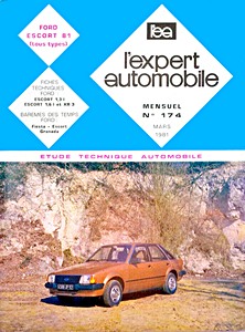 Boek: [174] Ford Escort '81 - essence (1981->)