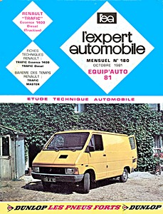 Boek: Renault Trafic - Traction - essence 1400 et Diesel (depuis 09/1980) - L'Expert Automobile