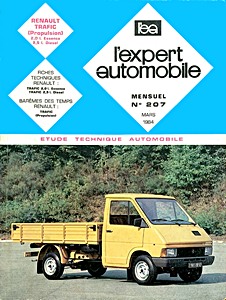 Livre : Renault Trafic - Propulsion - 2.0 L essence et 2.5 L Diesel (depuis 1982) - L'Expert Automobile