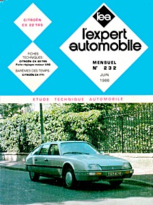 Boek: Citroën CX 22 TRS (depuis 1985) - L'Expert Automobile