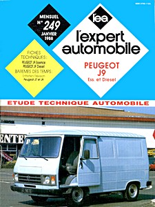 Livre : Peugeot J9 - essence et Diesel (depuis 1980) - L'Expert Automobile