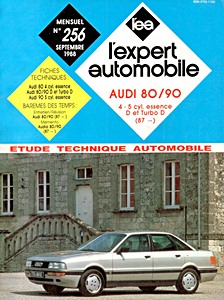 Boek: Audi 80 et 90 - essence 4 et 5 cylindres / diesel et turbo-diesel (depuis 1987) - L'Expert Automobile