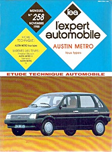 Boek: Austin Metro - tous types - L'Expert Automobile