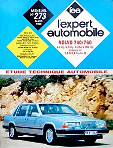 Livre : [273] Volvo 740 et 760 - essence et Diesel