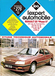 Boek: [275] Renault 25 - Phase 2 (1988-1990)