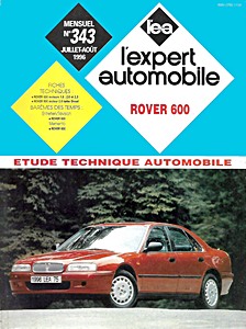 Livre : [343] Rover 600 - 1.8, 2.0 et 2.3 / Turbodiesel 2.0