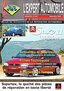 Boek: [391] Citroen Saxo II - essence et Diesel (09/1999->)