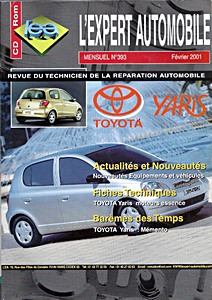 Boek: [393] Toyota Yaris - essence 1.0 et 1.3 L (1999->)