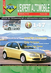 Livre : Alfa Romeo 147 - essence 1.6 et 2.0 Twin Spark / diesel 1.9 JTD 115 ch (depuis 10/2000) - L'Expert Automobile