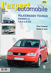 Livre : [449] VW Touran 1.9 TDI et 2.0 TDI (depuis 03/2003)