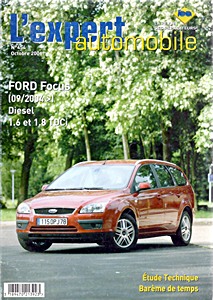 Boek: [454] Ford Focus - Diesel 1.6 et 1.8 TDCi (09/2004->)