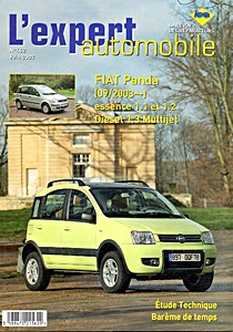 Boek: Fiat Panda - essence 1.1 et 1.2 / Diesel 1.3 Multijet (depuis 09/2003) - L'Expert Automobile