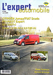 Livre : Citroën Jumpy / Fiat Scudo / Peugeot Expert - moteurs Diesel 1.6 et 2.0 L (depuis 01/2007) - L'Expert Automobile