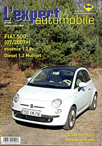 Boek: Fiat 500 - essence 1.2 8V / Diesel 1.3 Multijet (depuis 07/2007) - L'Expert Automobile