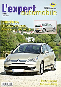 Livre : [506] Citroen C4-ess 1.4e 16V-90 ch (11/2004-07/2008)