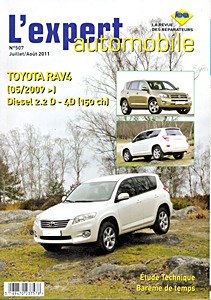 Boek: Toyota RAV4 - Diesel 2.2 D-4D (depuis 05/2009) - L'Expert Automobile