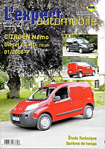 Livre : Citroën Nemo - Diesel 1.4 HDi (depuis 01/2008) - L'Expert Automobile