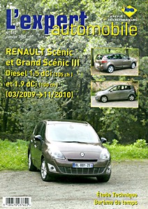 Livre : Renault Scénic et Grand Scénic III - Diesel 1.5 dCi et 1.9 dCi (03/2009-11/2010) - L'Expert Automobile