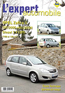 Opel Zafira II - Diesel 1.9 CDTi (100 et 120 ch) (07/2005-01/2010)