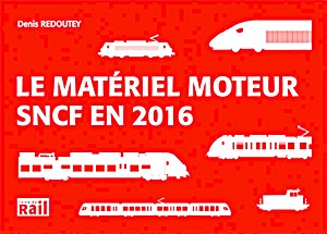 Cubierta libro Le matériel moteur SNCF 2016