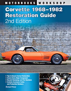 Okładka instrukcji napraw Corvette 1968-1982 Restoration Guide (2nd Edition)