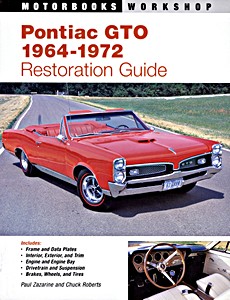 Okładka instrukcji napraw Pontiac GTO (1964-1972) - Restoration Guide