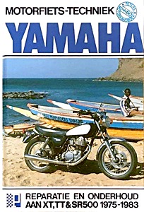 Omslag werkplaatshandboek Yamaha XT 500, TT 500 & SR 500 (1975-1983) - Reparatie en onderhoud