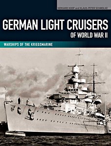 Cubierta libro German Light Cruisers of World War II (Warships of the Kriegsmarine)