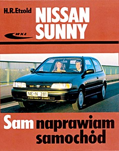 GWKL12158 Okładka instrukcji napraw Nissan Sunny (1986-1996)