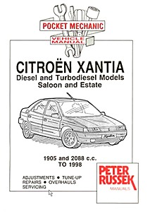 Book: Citroën Xantia - Diesel and Turbodiesel Models - Saloon and Estate (to 1997) - Repair manual
