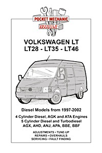 Volkswagen LT 28, LT 35, LT 46 - 2.5 and 2.8 Litre Diesel and Turbodiesel (1997-2002) | Pocket Mechanic Manual | Russek