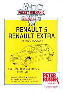 Book: Renault 5 - Petrol Models (from 1985) - Repair manual