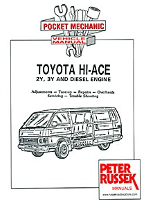 Book: Toyota Hi Ace - 2Y, 3Y and diesel engine (1982-1989) - Repair manual