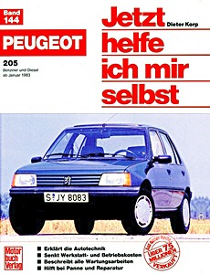 Boek: [JH 144] Peugeot 205 - Benziner und Diesel (ab 1/1983)