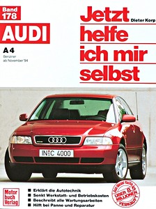 Książka: [JH 178] Audi A4 - Benziner (ab 11/1994)