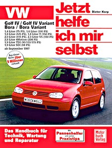 Książka: VW Golf IV / Bora - Benziner und Diesel (ab 09/1997) - Jetzt helfe ich mir selbst