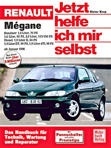 Boek: [JH 213] Renault Megane (1/1996-4/1999)