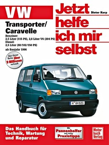 Manual de taller VOLKSWAGEN VW TRANSPORTER T4 Diesel 1996-2005 servicio de reparación 