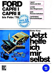 Ford Capri ab 05/1976 L Reparaturanleitung Reparatur-Handbuch Reparaturbuch NEU 