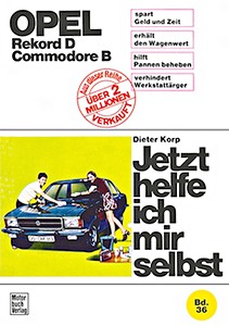 Livre: [JH 036] Opel Rekord D, Commodore B