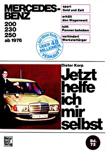 Boek: [JH 072] Mercedes-Benz 200, 230, 250 (W123) (76-80)