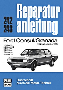 Boek: [0242] Ford Consul, Granada (1972-9/1977)