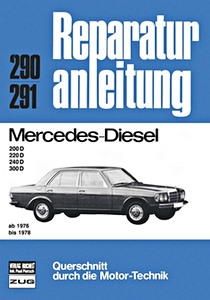 Boek: [0290] Mercedes 200D, 220D, 240D, 300D (76-78)