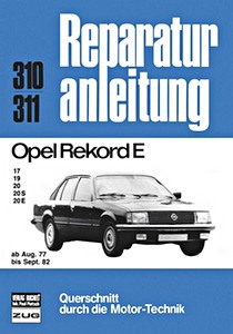 Boek: [0310] Opel Rekord E (8/1977-9/1982)