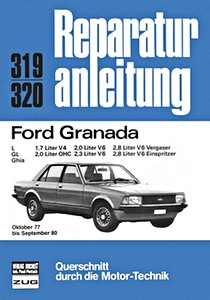 Książka: [0319] Ford Granada 1.7, 2.0, 2.3, 2.8 (10/77-9/80)